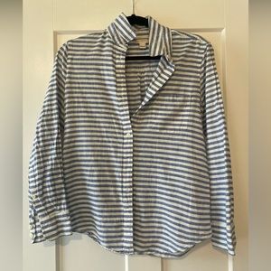 J.Crew Linen Button Up